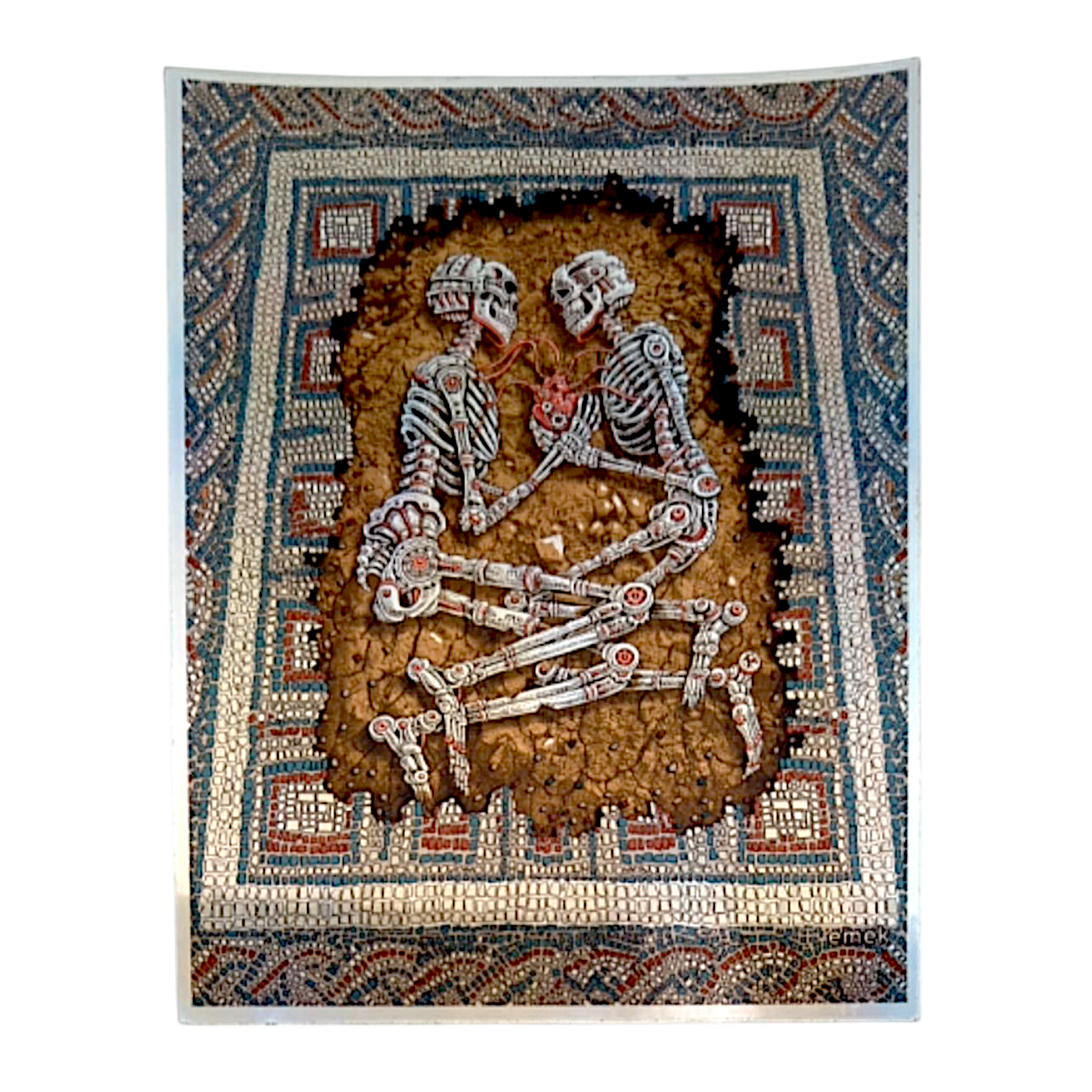 Emek Eternal Embrace Holographic Sticker