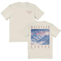 Snowboarding Whistler Light Front & Back Print T-Shirt