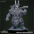 Firepeak Bronzebeard: Sculpt 2 (Male Stone Dwarf Barbarian)