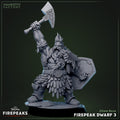 Firepeak Dwarf: Sculpt 3 (Male Dwarf Barbarian)