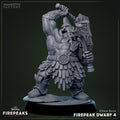 Firepeak Dwarf: Sculpt 4 (Male Dwarf Barbarian)
