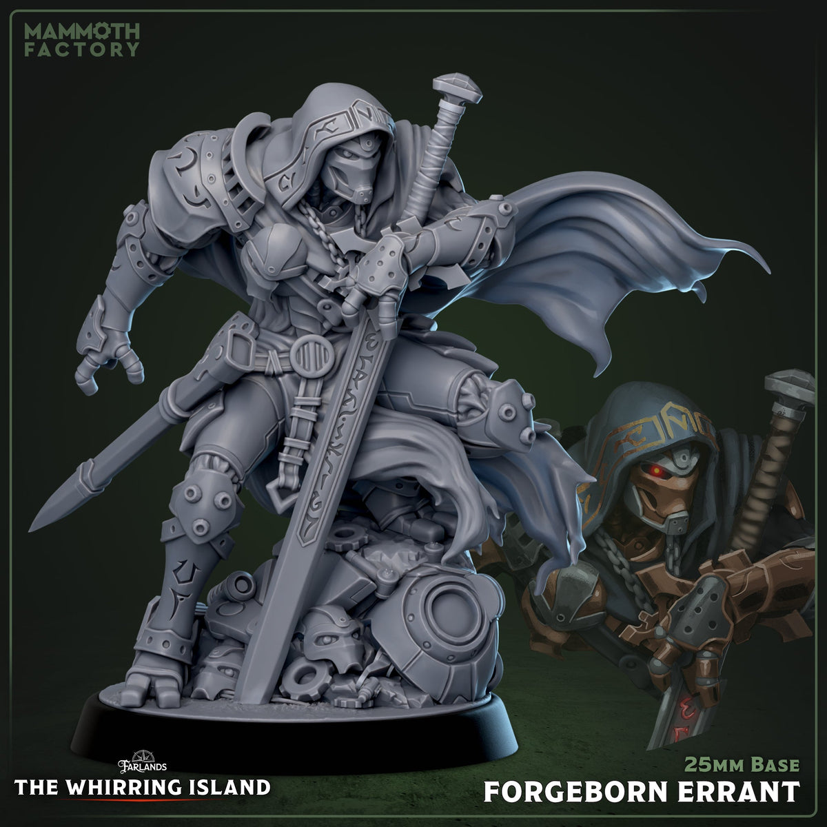 Forgeborn Errant (Warforged Knight)