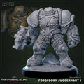 Forgeborn Juggernaut: Sculpt 1 (Warforged Guardian)