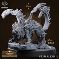 Grimalkin: Sculpt 1 (Winged Lion Fire Elemental)