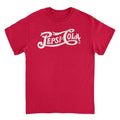 Pepsi Vintage Logo Invert Red T-Shirt