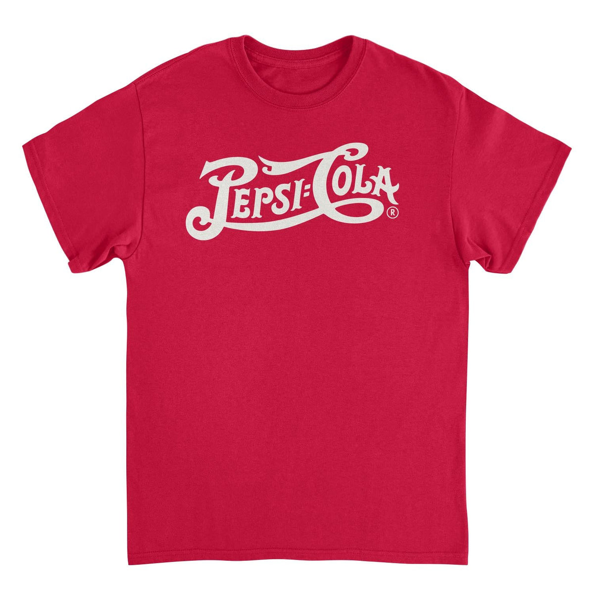 Pepsi Vintage Logo Invert Red T-Shirt