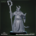 Hellswake Wardlighter: Sculpt 1 (Male Tiefling Cleric)