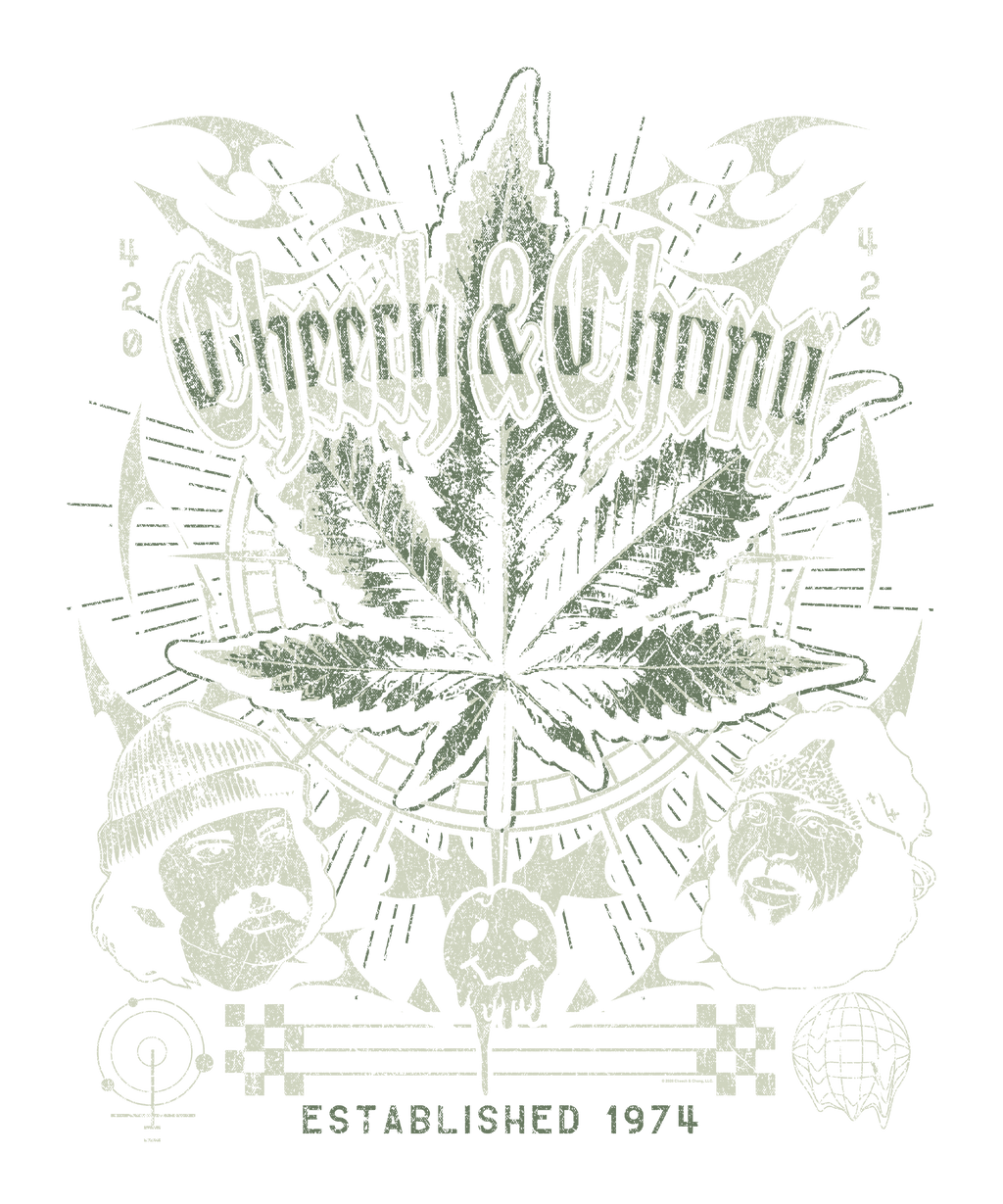 Cheech & Chong 420 Established 1974 T-Shirt