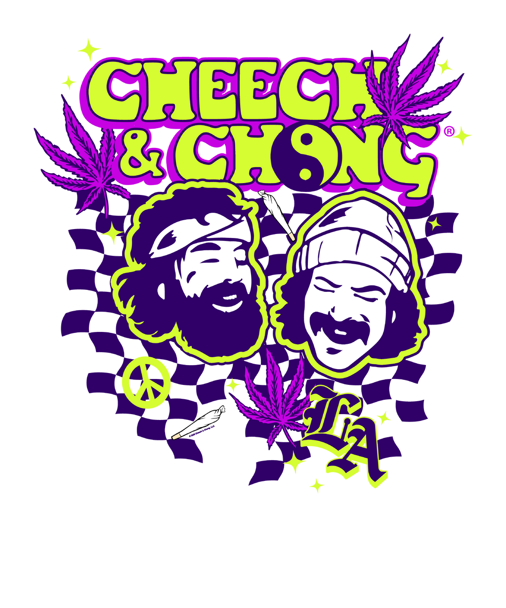 Cheech & Chong LA Yin Yang T-Shirt