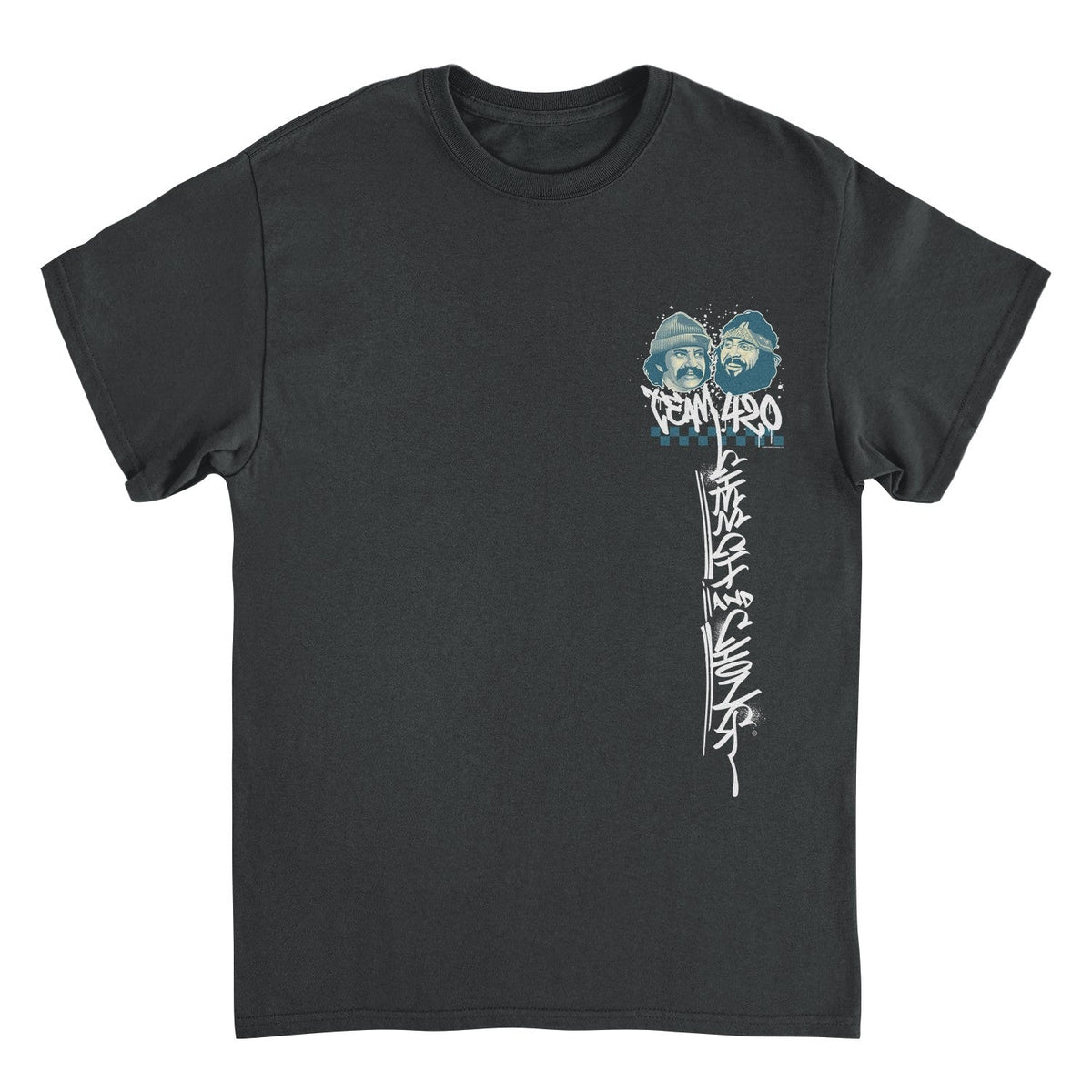 Cheech & Chong Team 420 Graffiti Side Logo T-Shirt