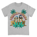 Cheech & Chong Cartoon Couch Palm Trees T-Shirt