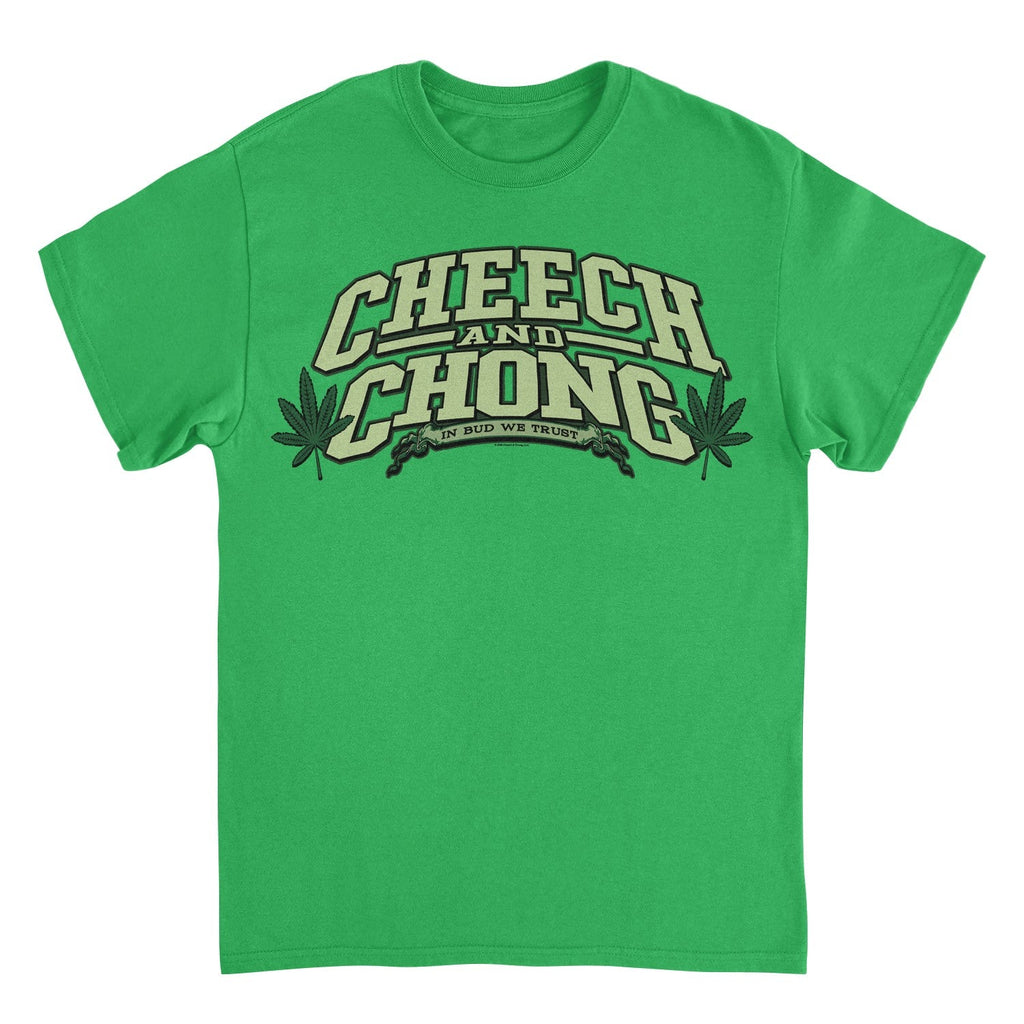 Cheech & Chong In Bud We Trust Logo T-Shirt