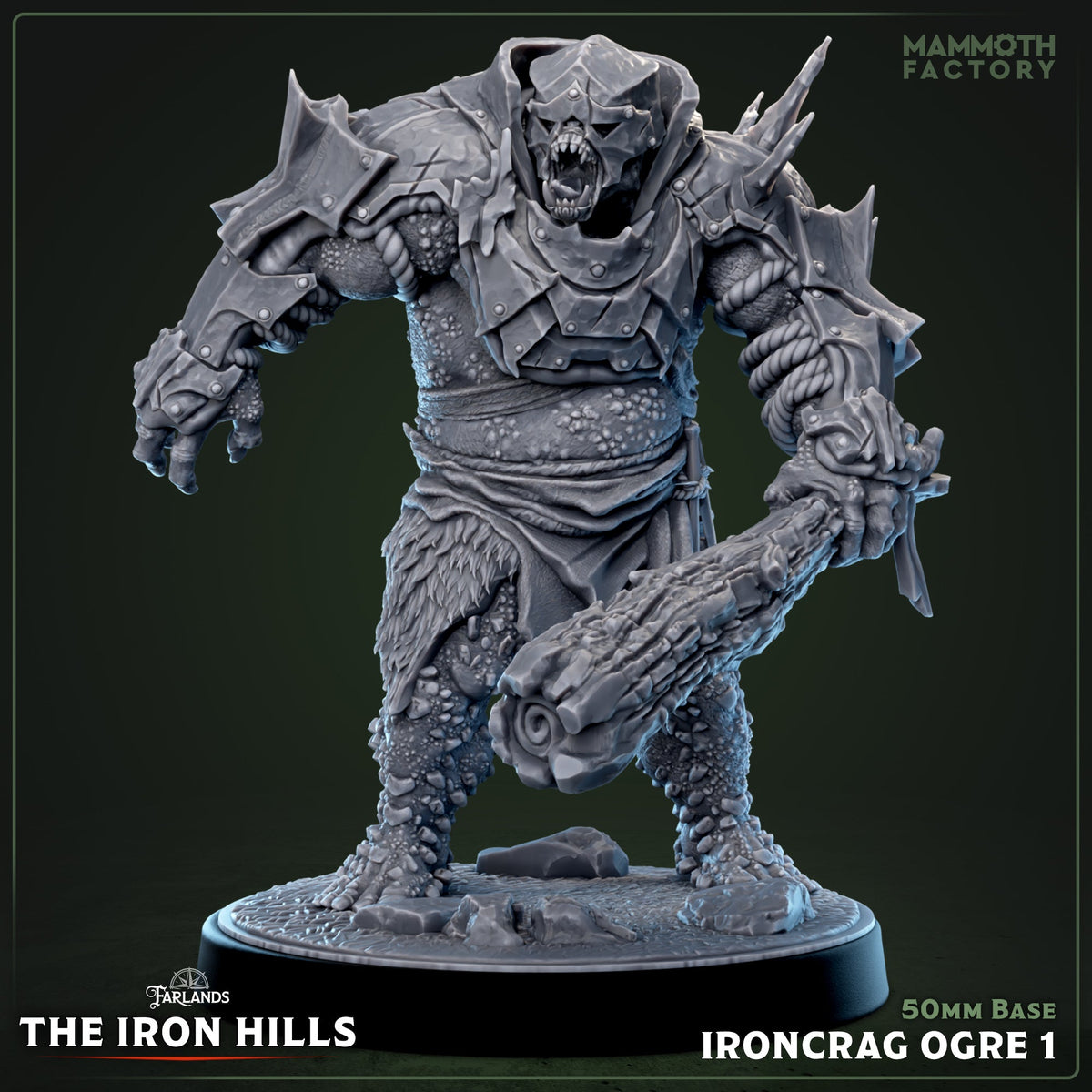 Ironcrag Ogre: Sculpt 1