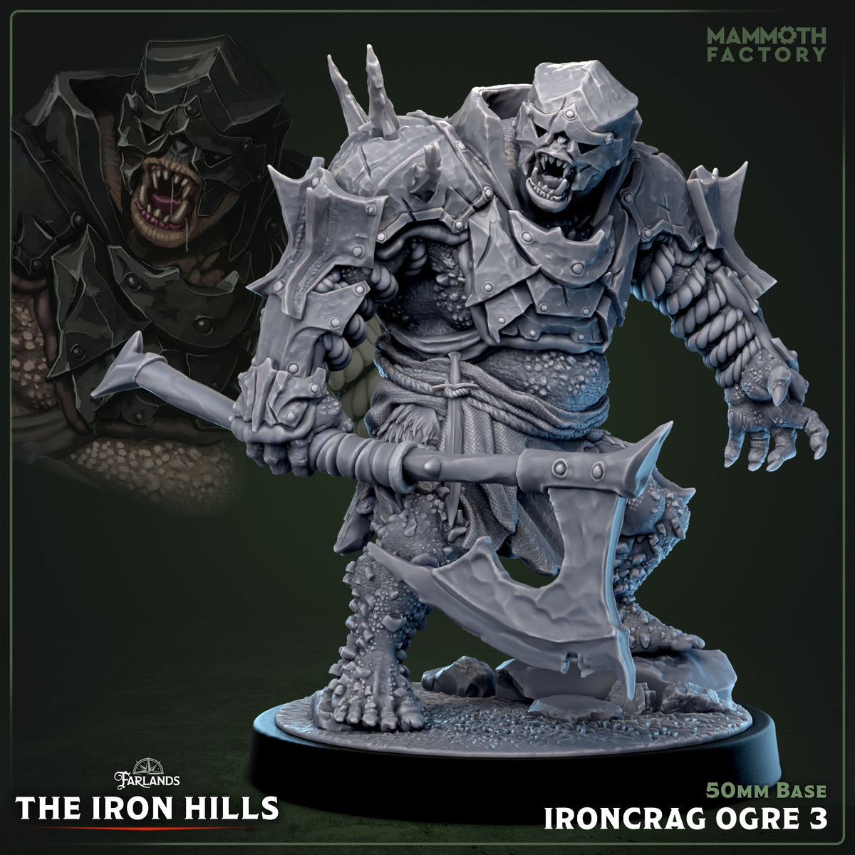 Ironcrag Ogre: Sculpt 3