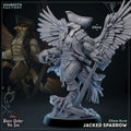 Jacked Sparrow (Absolutely Shredded Aarakocra Pirate)