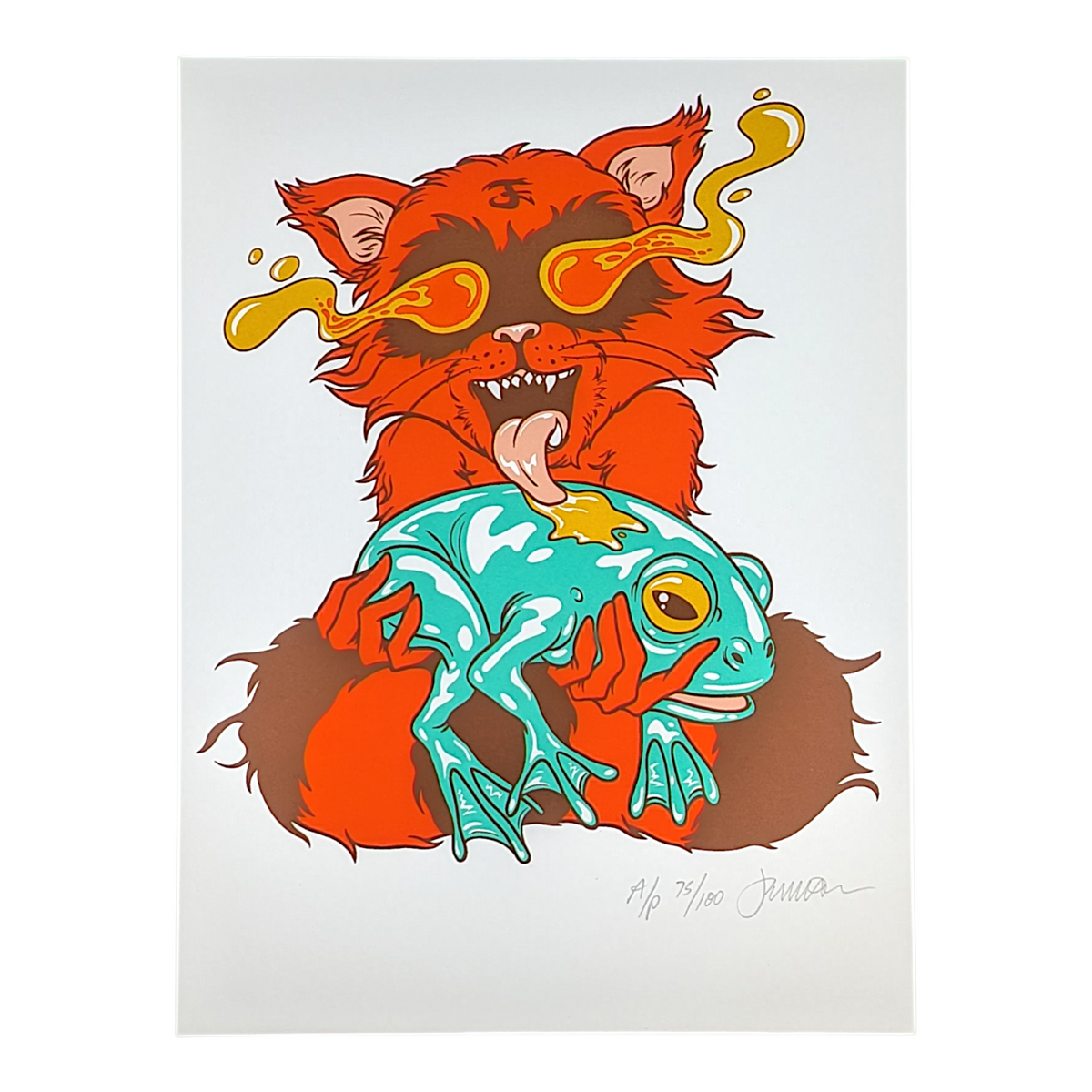 Jermaine Rogers "Licked" Print