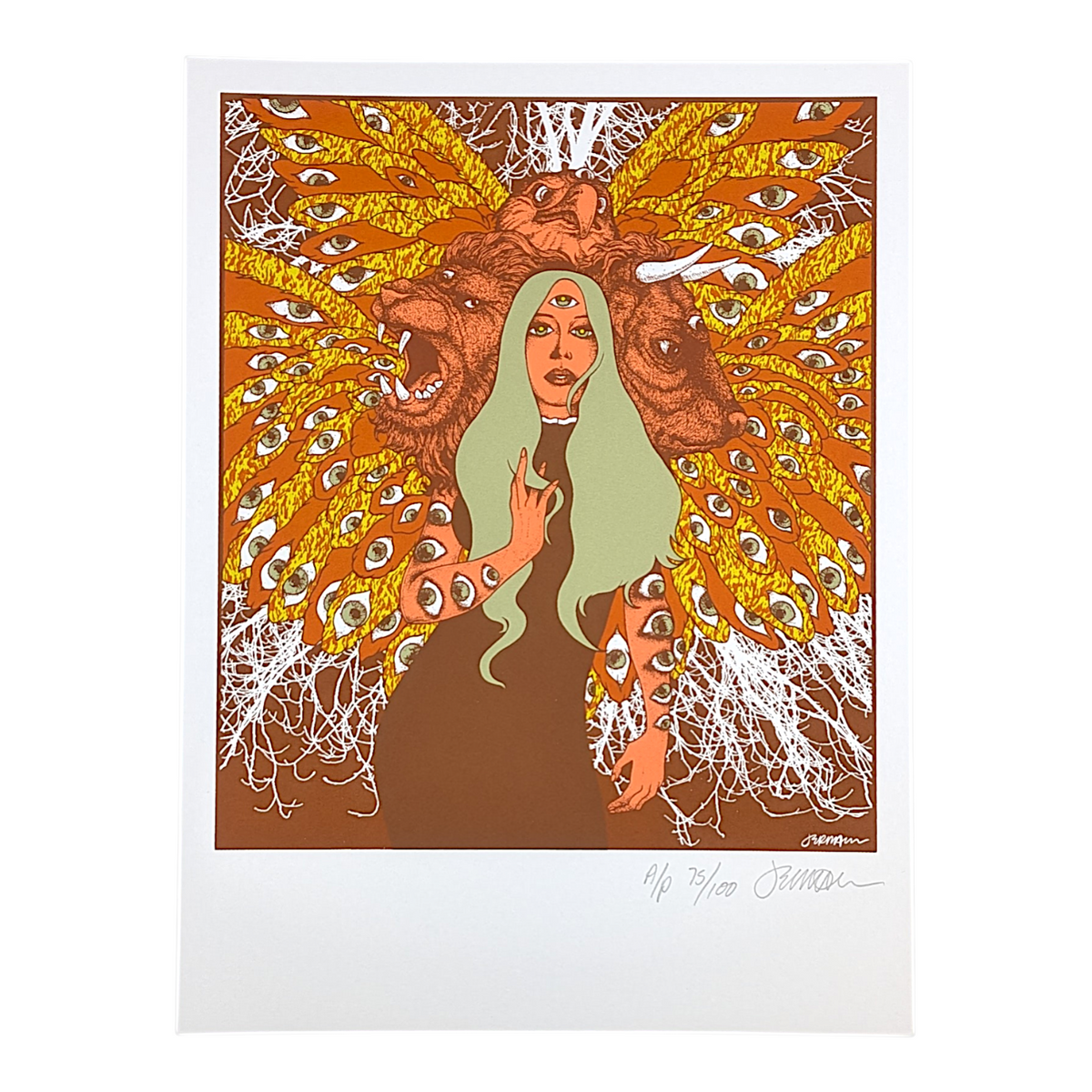 Jermaine Rogers "Living Creature" Print