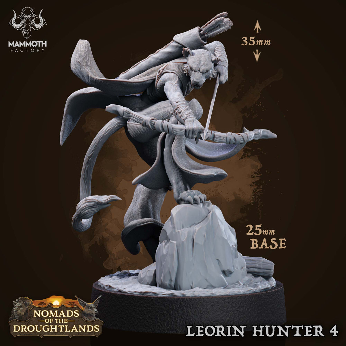 Leorin Hunter: Sculpt 4 (Female Leonin Ranger)