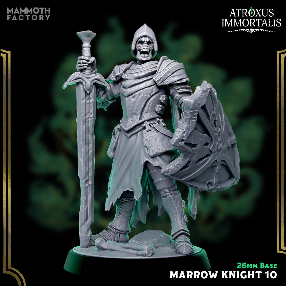 Marrow Knight: Sculpt 10 (Skeleton Swordsman)