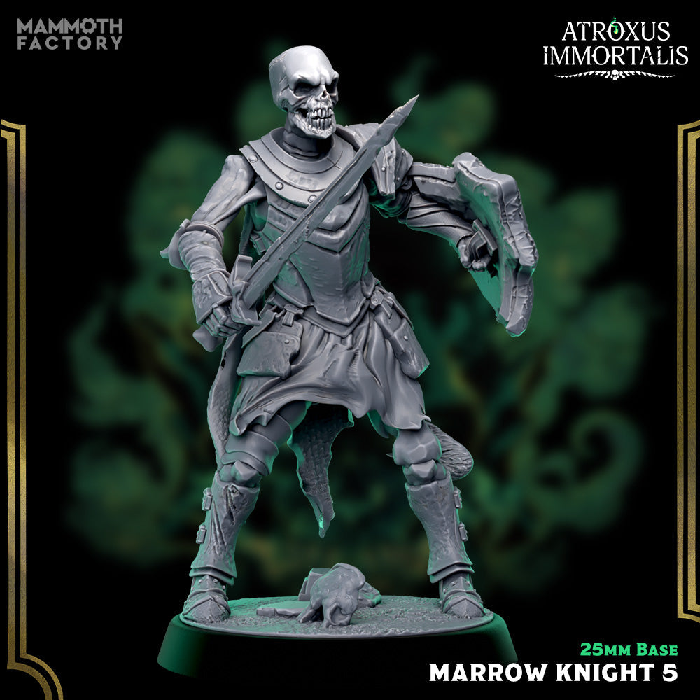 Marrow Knight: Sculpt 5 (Skeleton Swordsman)