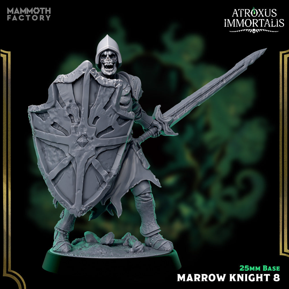 Marrow Knight: Sculpt 8 (Skeleton Swordsman)