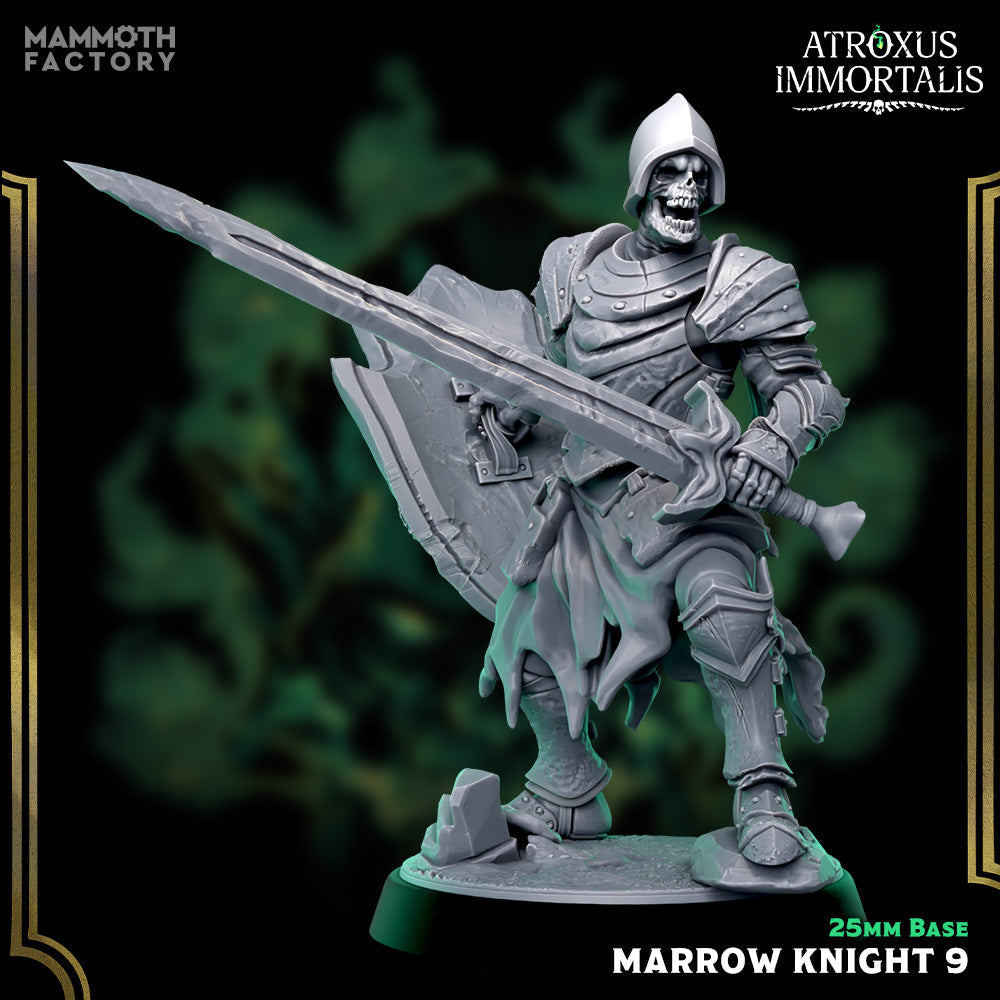 Marrow Knight: Sculpt 9 (Skeleton Swordsman)