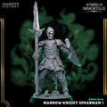Marrow Knight Spearman: Sculpt 1 (Skeleton Warrior)