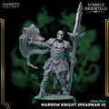 Marrow Knight Spearman: Sculpt 10 (Skeleton Warrior)