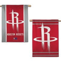 Houston Rockets Premium 2-Sided Banner House Flag, Outdoor Use, 28x40 Inch