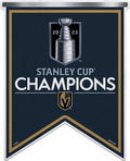 Vegas Golden Knights 2023 Stanley Cup Champions 18 Inch Shape Cut Pennant Home Decor Soft Felt EZ to Hang