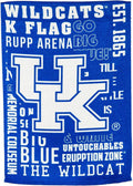 University of Kentucky Wildcats Premium Double Sided Banner Flag 28x44 Inch Fan Rules Design Indoor Outdoor