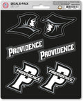 Providence College Friars 6-Piece Decal Sticker Set, 5x6 Inch Sheet, Gift for football fans for any hard surfaces around home, automotive, personal items
