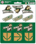 Wright State University Raiders 12-Piece Mini Decal Sticker Set, 5x6 Inch Sheet, Gift for football fans for any hard surfaces around home, automotive, personal items