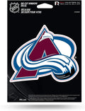 Colorado Avalanche 5 Inch Sticker Decal, Shape Cut, Flat Vinyl, Peel & Stick Application