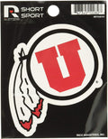 University of Utah Utes 3 Inch Decal Sticker Die Cut Flat Vinyl Full Adhesive Backing
