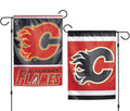 Calgary Flames Premium Double Sided Garden Flag Banner, 13x18 Inch, Display Stand Sold Separately