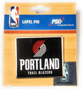 Portland Trail Blazers Premium Metal Pin, Lapel Hat Tie, Push Pin Backing