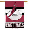 Arizona Cardinals Premium Banner House Flag, Retro Design, Outdoor Use, 28x40 Inch