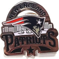 New England Patriots Premium Metal Pin, Lapel Hat Tie, Push Pin Backing