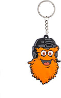 Philadelphia Flyers Flex Keychain, Rubber PVC, Mascot Gritty