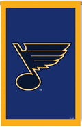 St Louis Blues Premium Double Sided House Flag Banner, Embroidered Applique, 28x44 Inch, Display Pole Sold Separately