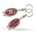 Tampa Bay Buccaneers 2 Time Super Bowl Champs Metal Spinner Keychain