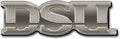 Dixie State University Trailblazers Premium Solid Metal Raised Auto Emblem, Antique Nickel Finish, Shape Cut, Adhesive Backing