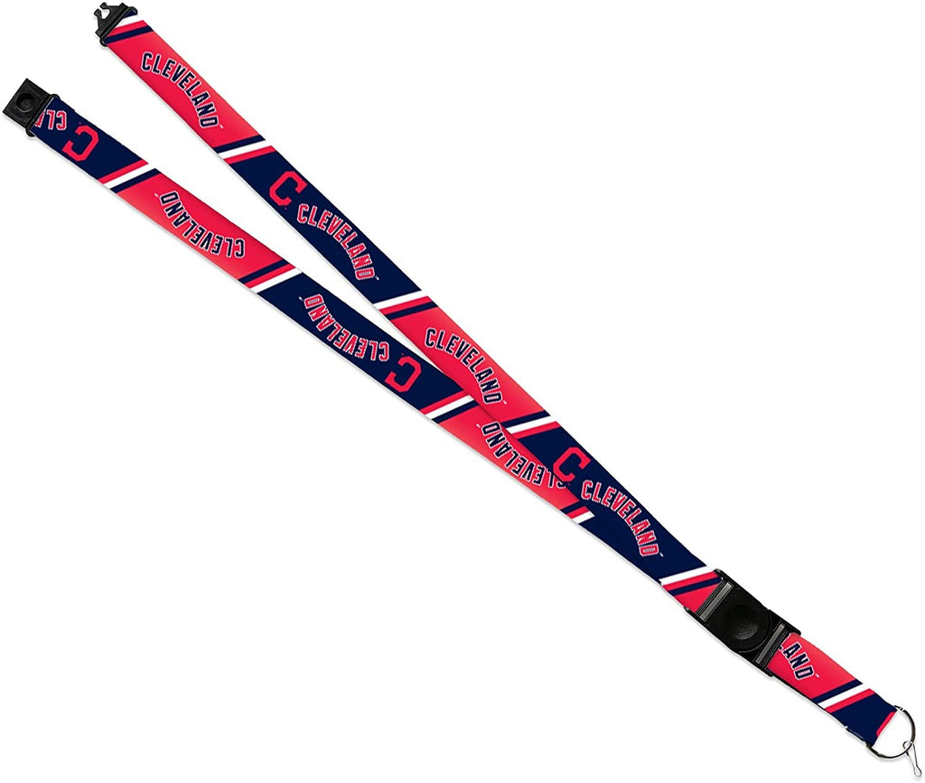 Cleveland Indians Guardians Premium Lanyard Keychain Unisex Button Clip and Breakaway, Detachable