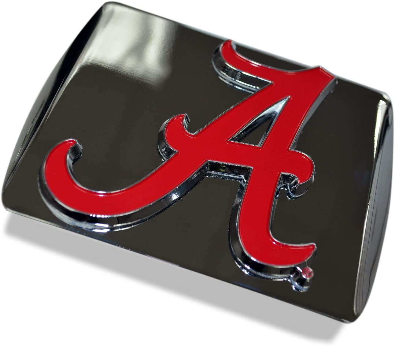 Houston Rockets Hitch Cover Solid Metal with Raised Color Metal Emblem 2" Square Type III