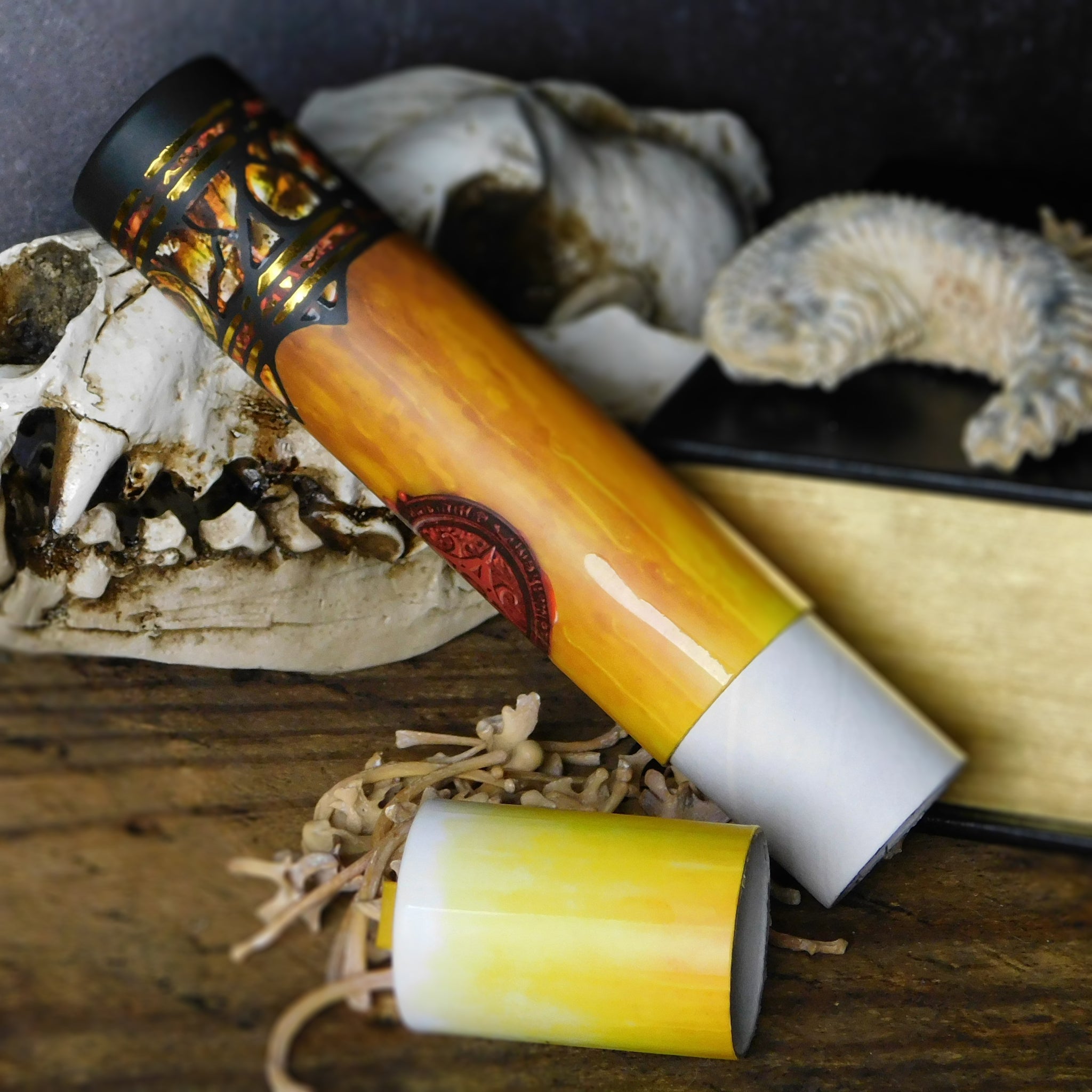 Ritual Candle Dice Tube: The Mark of the Necronomicon