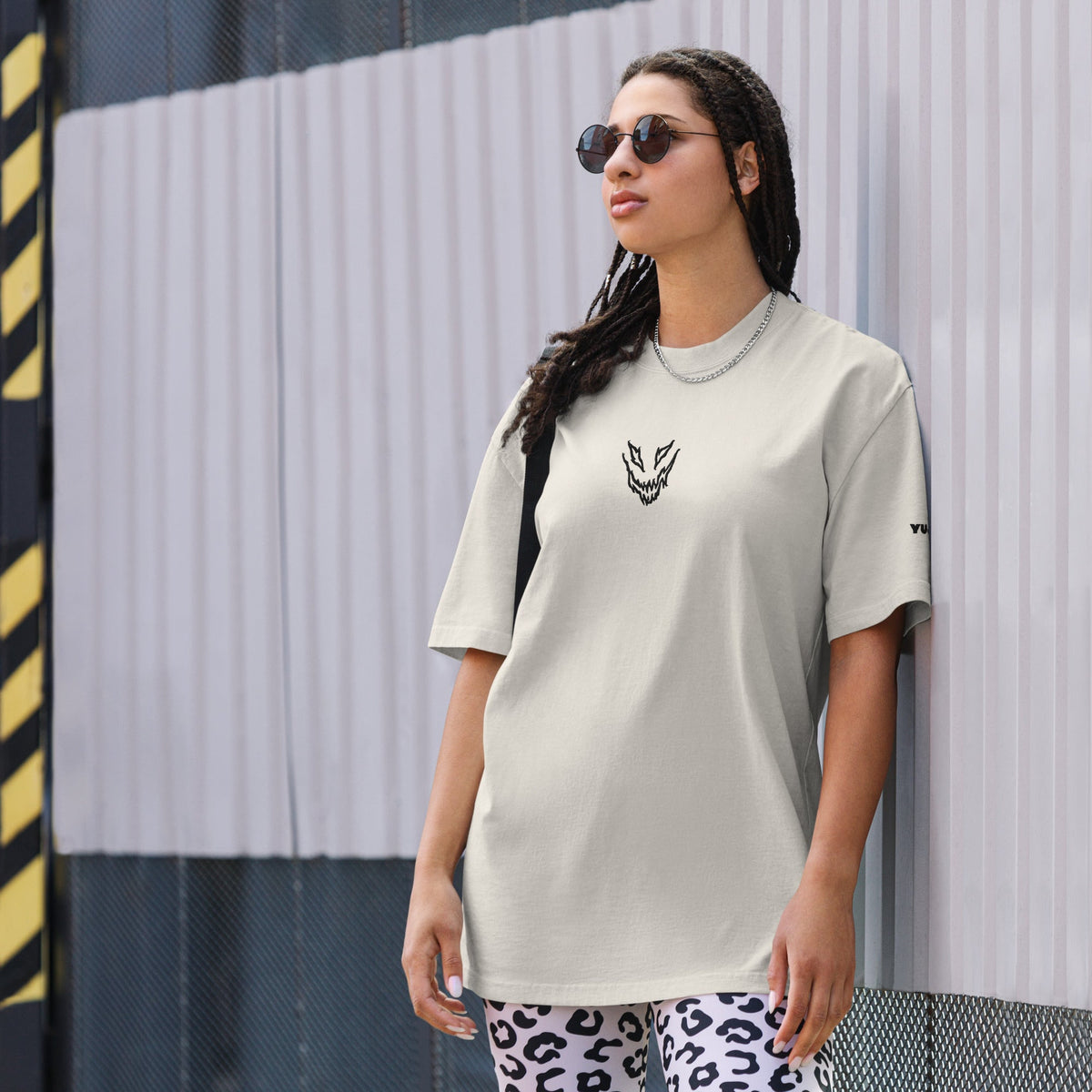 Mad Oversized Faded T-Shirt