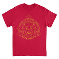 Harry Potter Minimalist Mascot Gryffindor Outline Red T-Shirt