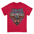 Lynyrd Skynyrd Eagle Guitar Red T-Shirt