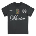 Toffs Retro Soccer Futbol Mexico Black T-Shirt